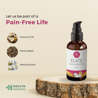 Elate muscle relief oil