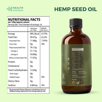 Hemp Seed Oil - 500ML