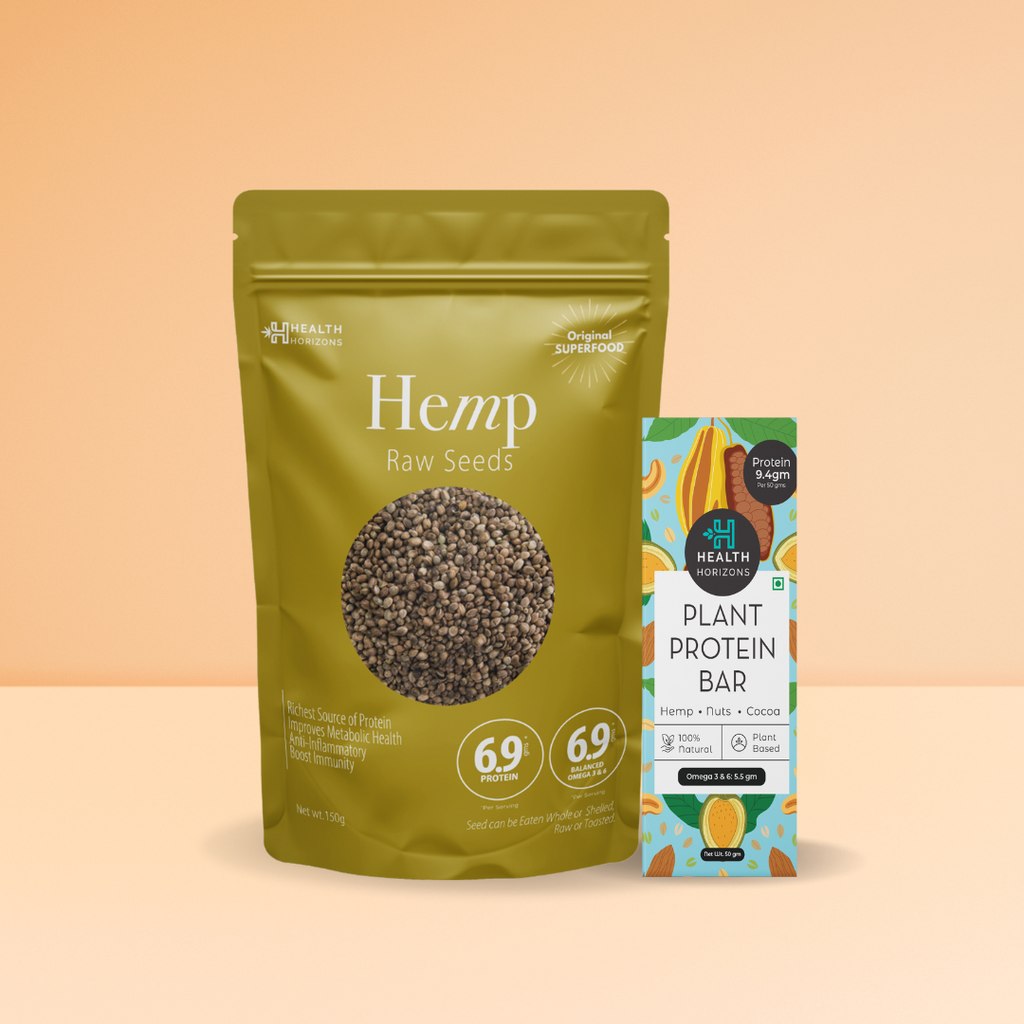 Roasted Hemp Seeds Plus Hemp Power Bar