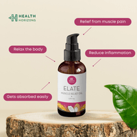 Elate muscle relief oil