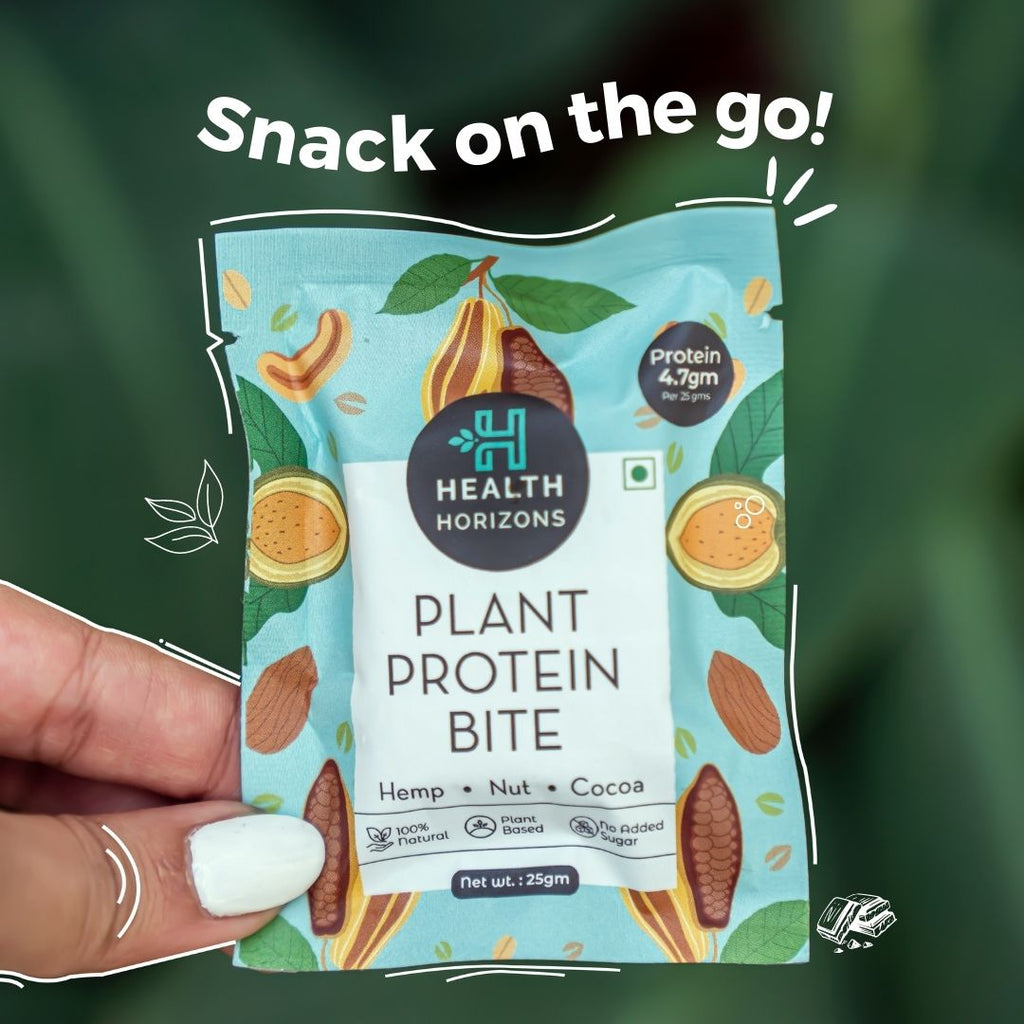 Healthy on-the-go snacks full of plant protein